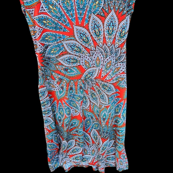 Enfocus Studio Patterned Mini Dress Women Size 14 - Picture 15 of 16